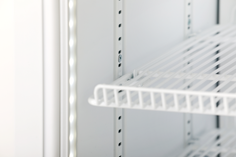 Glastürkühlschrank FLK 365 weiß | KBS 9190025 - KBS Gastrotechnik
