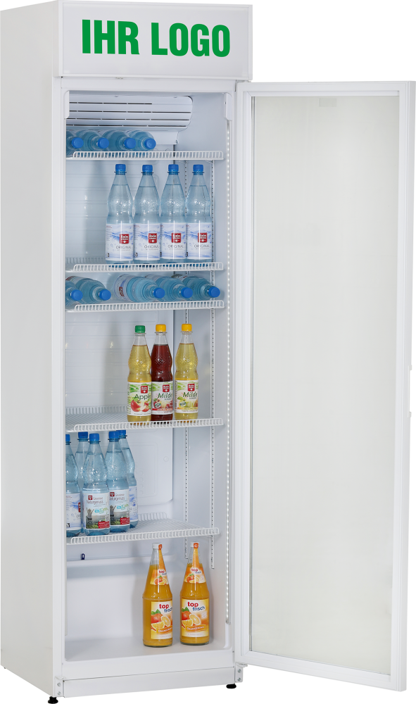 Glastürkühlschrank FLK 365 weiß | KBS 9190025 - KBS Gastrotechnik