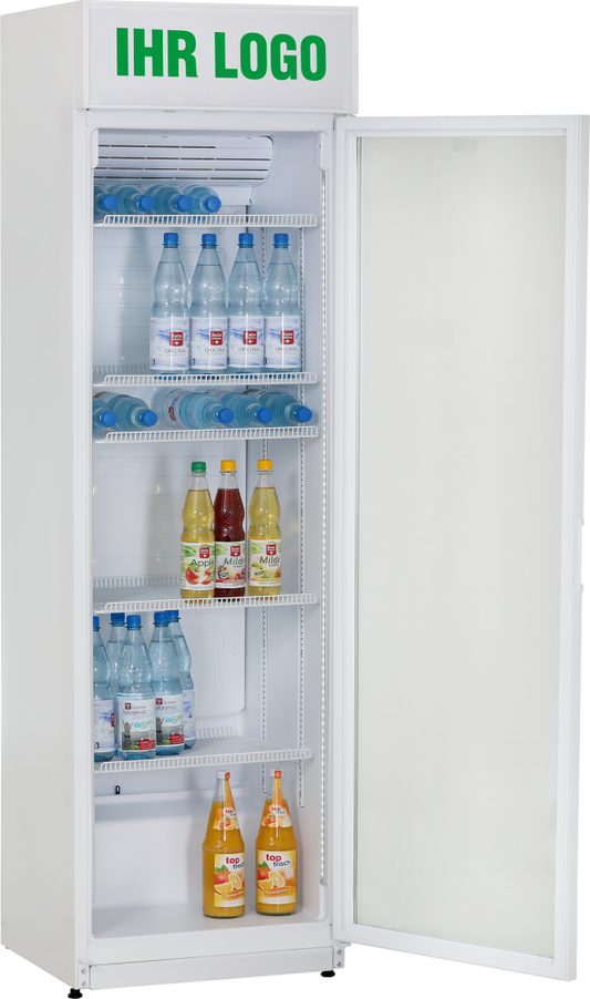 Glastürkühlschrank FLK 365 weiß | KBS 9190025 - KBS Gastrotechnik