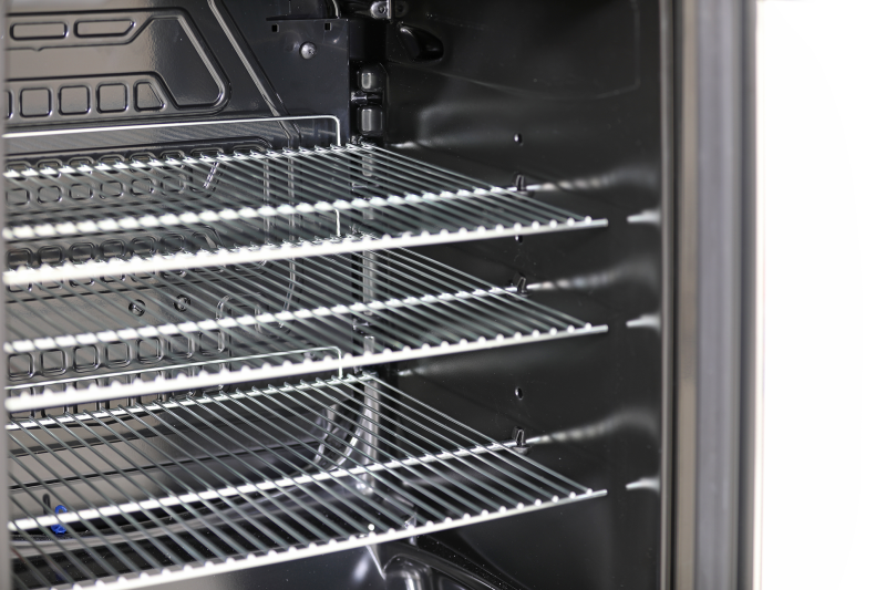 Glastürkühlschrank K 140G schwarz | KBS 9190144 - KBS Gastrotechnik