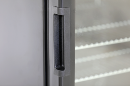 Glastürkühlschrank K 140G schwarz | KBS 9190144 - KBS Gastrotechnik