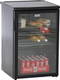 Glastürkühlschrank K 140G schwarz | KBS 9190144 - KBS Gastrotechnik