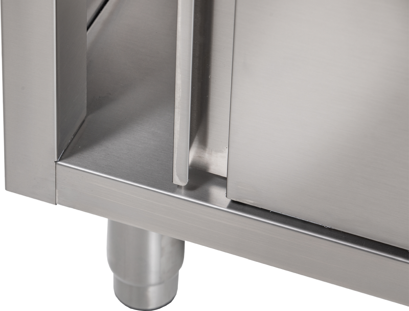 Spülschrank mit Schiebetüren B 120cm - Becken links | KBS 91921102 - KBS Gastrotechnik