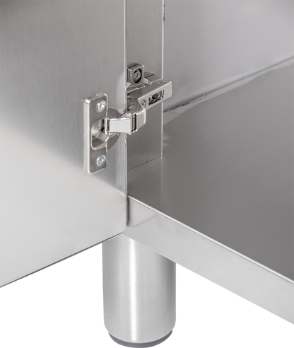 Geschirrschrank Breite 100cm Höhe 150cm mit Flügeltüren | KBS 93060107 - KBS Gastrotechnik