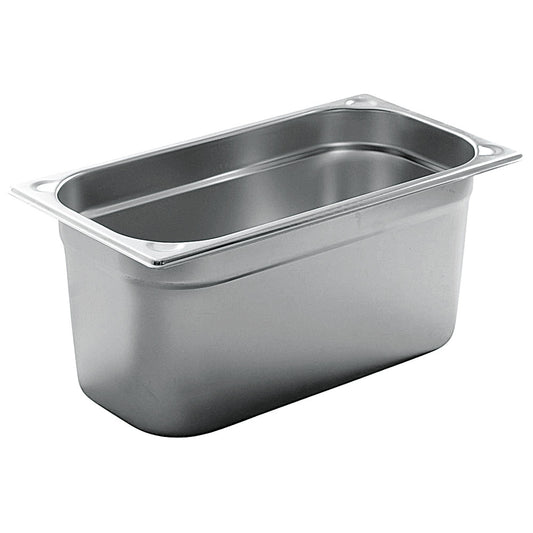 GN Behälter in Edelstahl, GN 1/3 H=100 mm — Virtus 9913.4