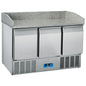Pizzatisch mit 3 Türen GN 1/1, +2°/+10°C — Virtus 9937T