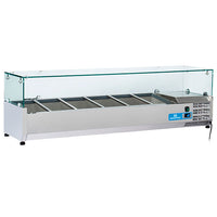 Pan cooler 6x GN 1/4 h=150 mm, +2°/+8°C | Virtus 9970CV