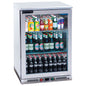 Barkühlschrank in Edelstahl mit 1 Glasflügeltür, 110 Liter, +2°/+12°C — Virtus 9974FSS