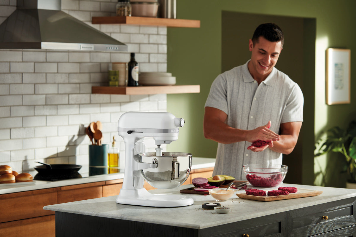 KitchenAid 5KSM55SXX 5,2L | Bartscher A150183 - Bartscher