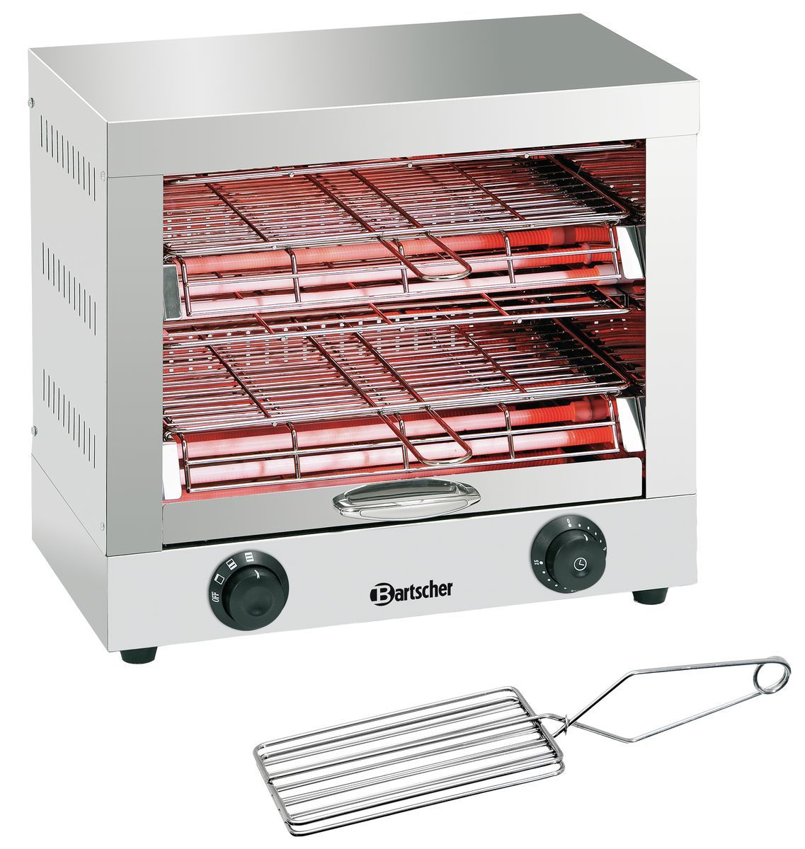Toast- /Überbackgerät, doppelt | Bartscher A151600 - Bartscher