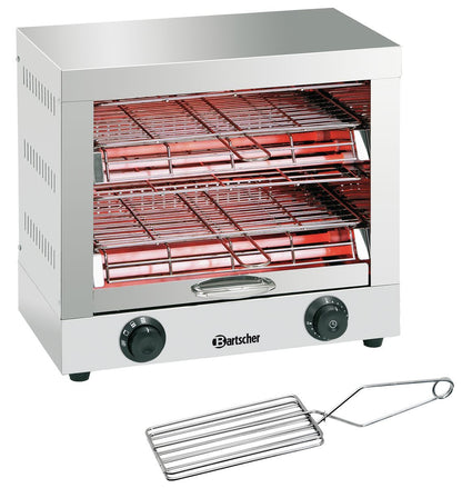 Toast- /Überbackgerät, doppelt | Bartscher A151600 - Bartscher