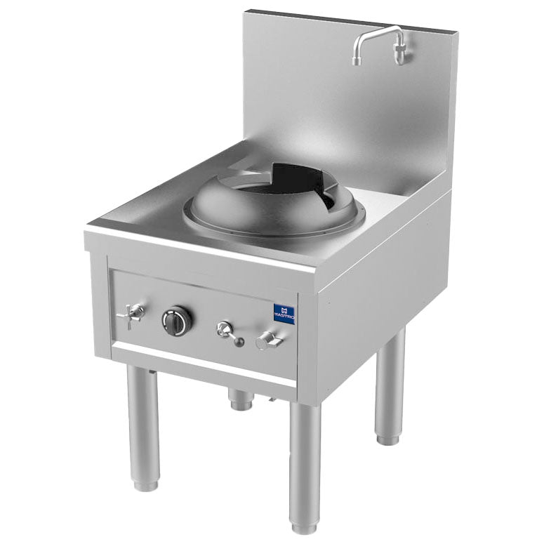 Gas-Wokkochfeld mit 1 Brenner 27,5 kW, 1 Wasserhahn — Virtus AHA0005/U