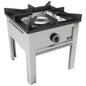 Gas-Hockerkocher mit 1 Brenner 12 kW — Virtus AHB0001/U