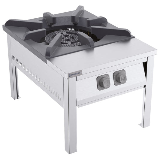 Gas-Hockerkocher 1 Brenner 24 Kw (GPL) — Virtus AHB0010