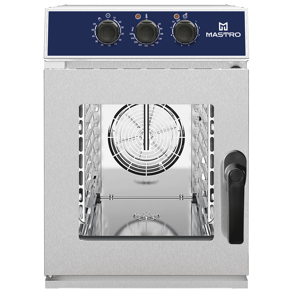 Elektro-Kombidämpfer mechanisch mit Direkteinspritzung, 6x GN 2/3 — Virtus AIB0056