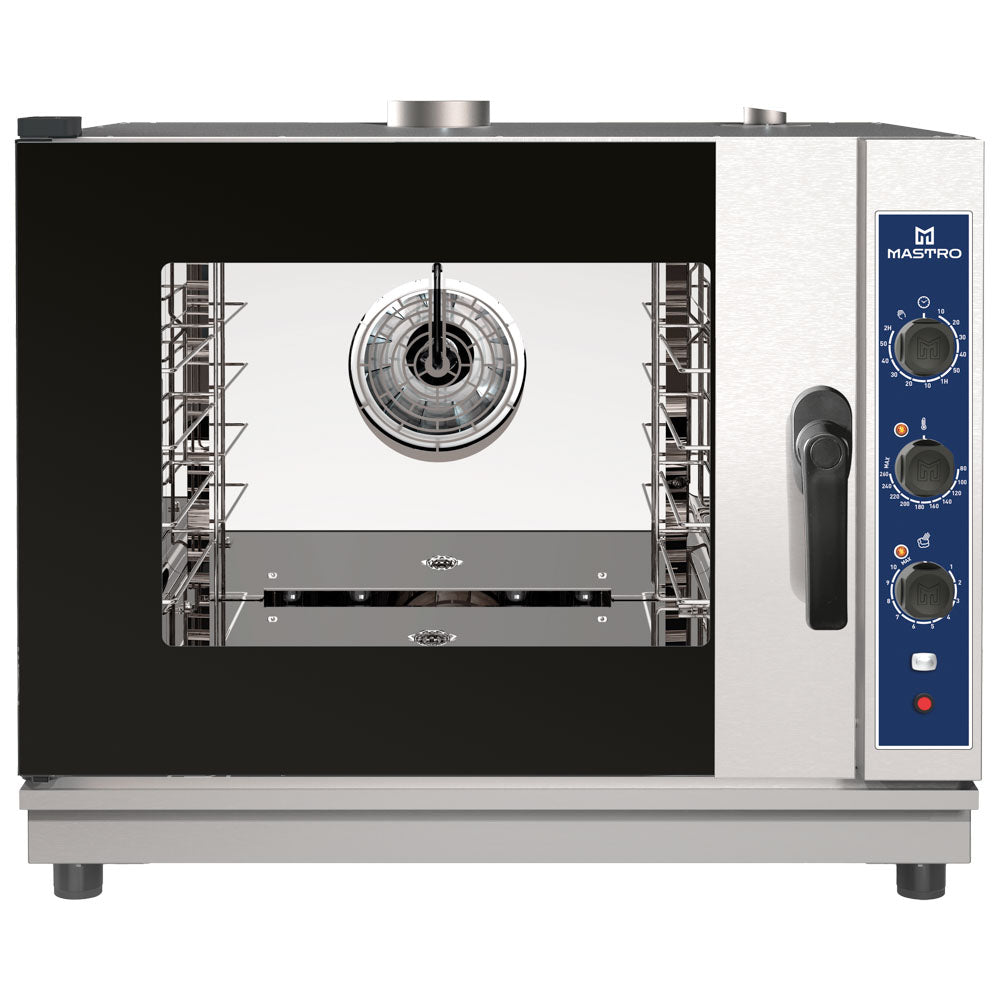 Gas-Kombidämpfer mechanisch mit Direkteinspritzung, 4x GN 1/1 oder 600x400 mm — Virtus AIC0100