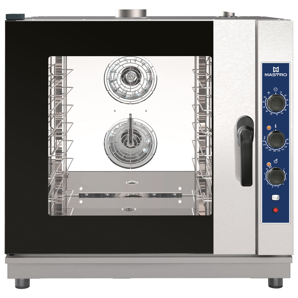 Gas-Kombidämpfer mechanisch mit Direkteinspritzung, 6x GN 1/1 oder 600x400 mm — Virtus AIC0101