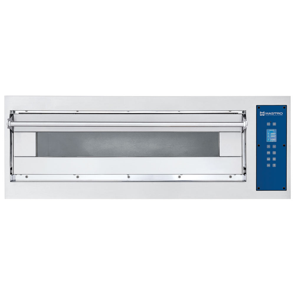 Elektro-Bäckereiofen für 2x 60x40 cm H=17,5 cm mit Befeuchter, digitale Version — Virtus AIF0082