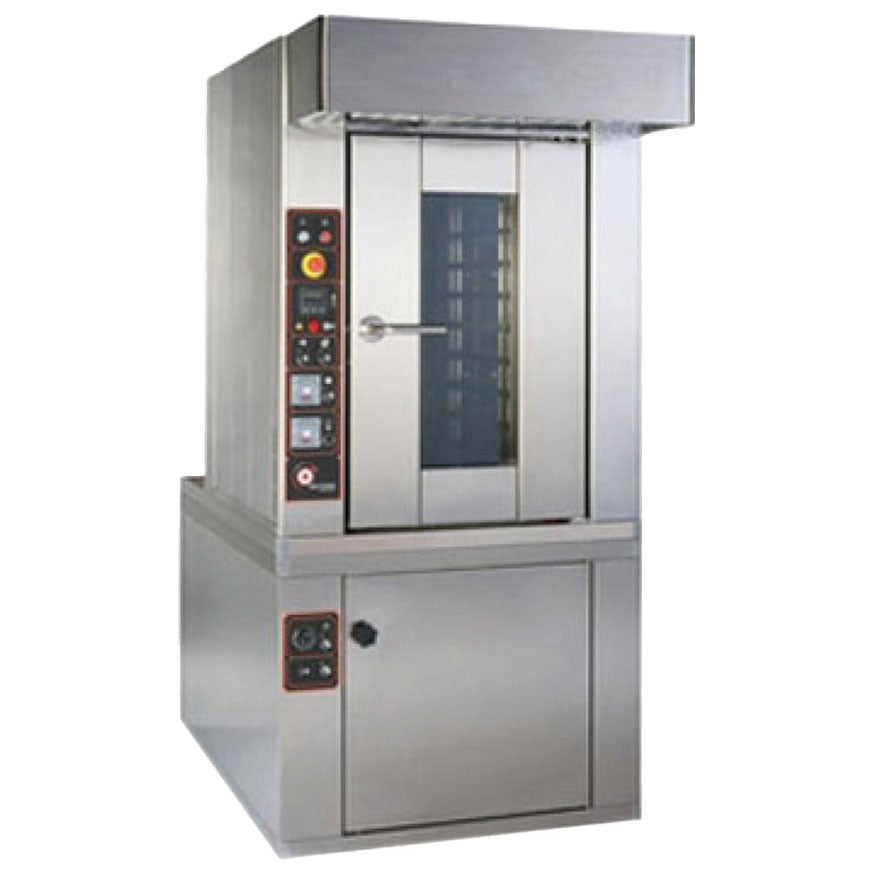 Gas-Rotationsofen 10x 600x400 mm mit Gärschrank und Touchscreen-Bedienung — Virtus AIF0103