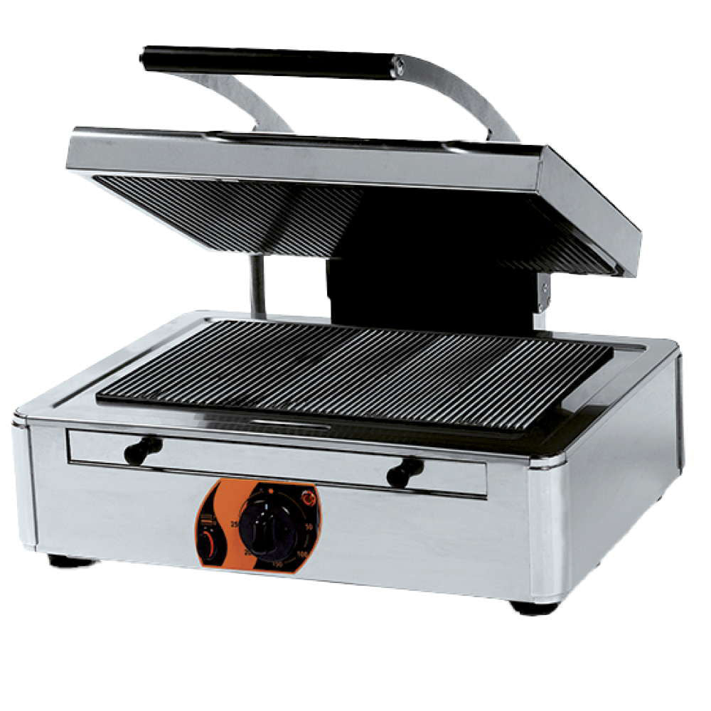 Kontaktgrill mit Duplex-Platten, 250x250 mm — Virtus AJA0040 Restposten