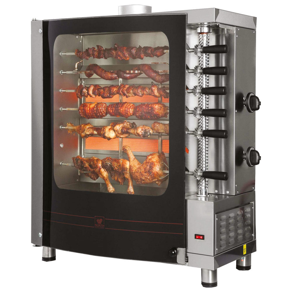 Gas-Churrascogrill mit 7 Spieße — Virtus AJD0044