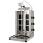 Glaskeramik-Dönergrill mit 3 Heizzonen, Motor oben, max. 20-30 kg — Virtus AJE0016