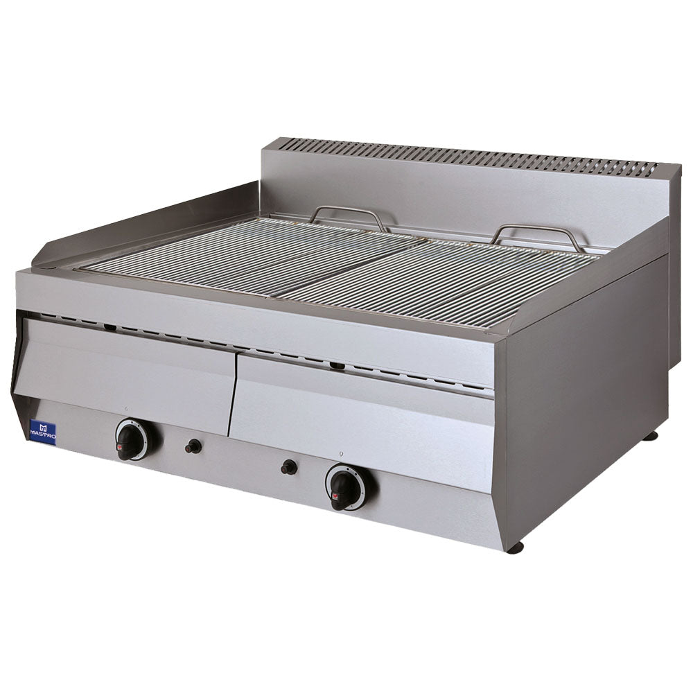 Gas-Wassergrill, Tischmodell, 2 Zonen — Virtus AJZ0030