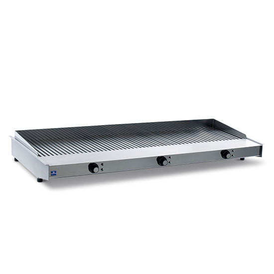 Elektro-Rostbräter mit 3 Heizzonen, Grillfläche 1130x470 mm — Virtus AJZ0052 Restposten