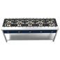 Pancake Gaskocher mit 5 Brennern je 8 kW — Virtus AOZ0025