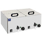 Wurstkocher, 2x GN 1/2 H=150 mm — Virtus ARZ0009