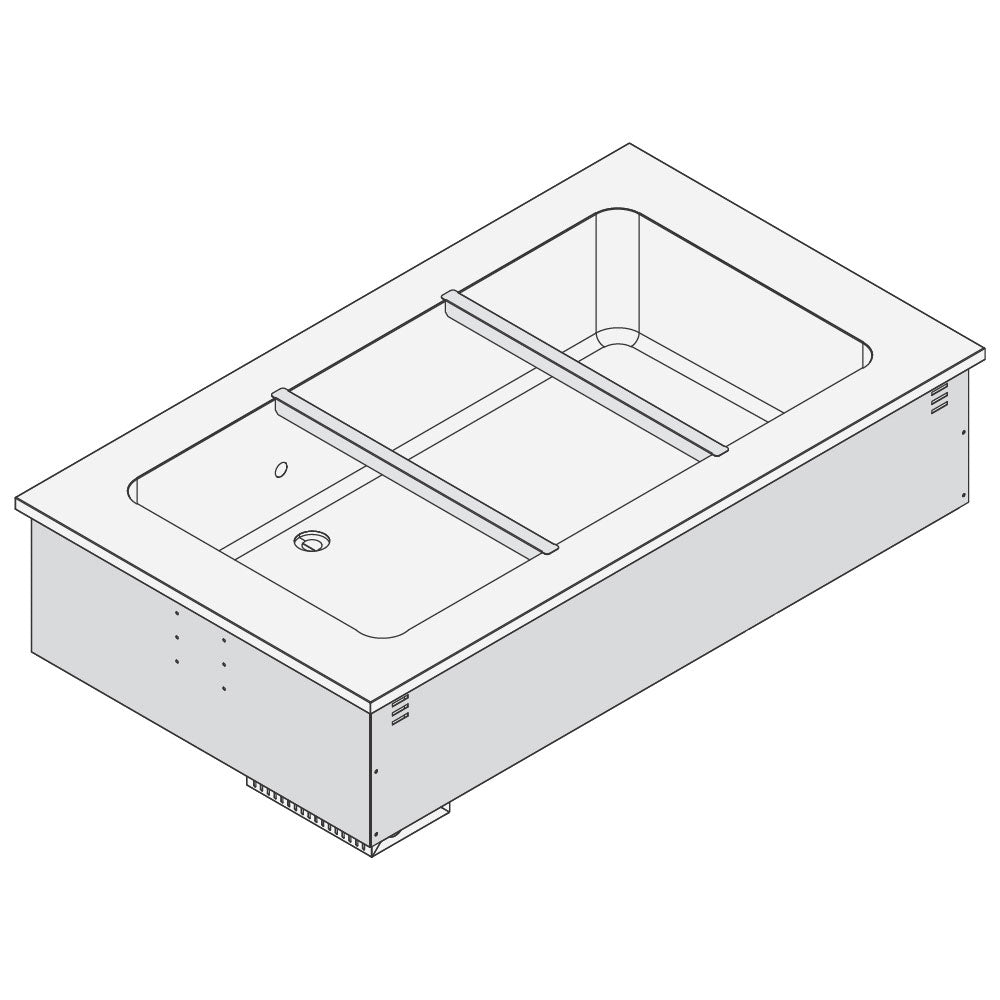 Bainmarie-Wanne, 1x GN 1/1 — Virtus AYB0010/T