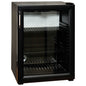 Minibar mit 2 Regalböden und Glastür, schwarz, +4°/+14°C, 40 Liter — Virtus BBZ0014