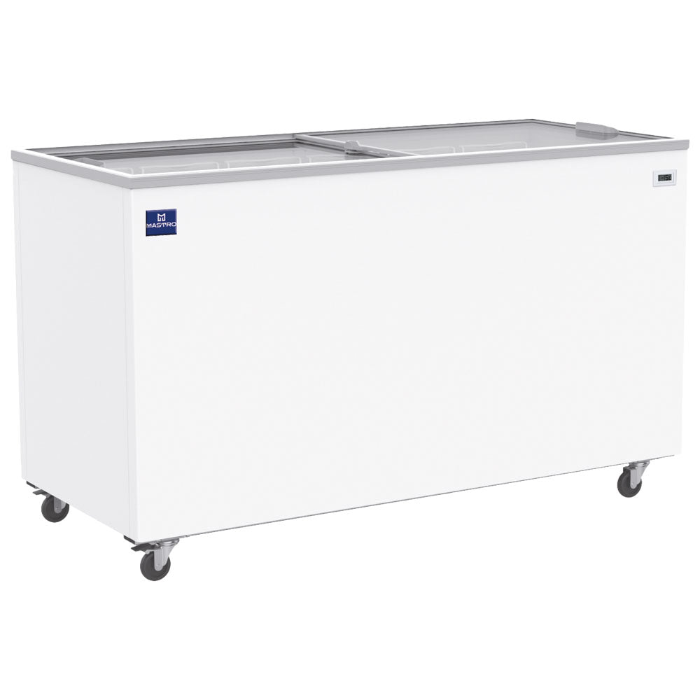 Tiefkühltruhe 478 (400) Liter mit Glas-Schiebedeckeln, -18°/-24°C — Virtus BCZ0006/S