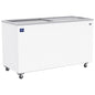 Tiefkühltruhe 478 (400) Liter mit Glas-Schiebedeckeln, -18°/-24°C — Virtus BCZ0006/S