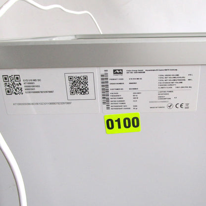 Tiefkühltruhe 478 (400) Liter mit Glas-Schiebedeckeln, -14°/-24°C - BESCHÄDIGT — Virtus BCZ0006/SBE (Ansicht 4)