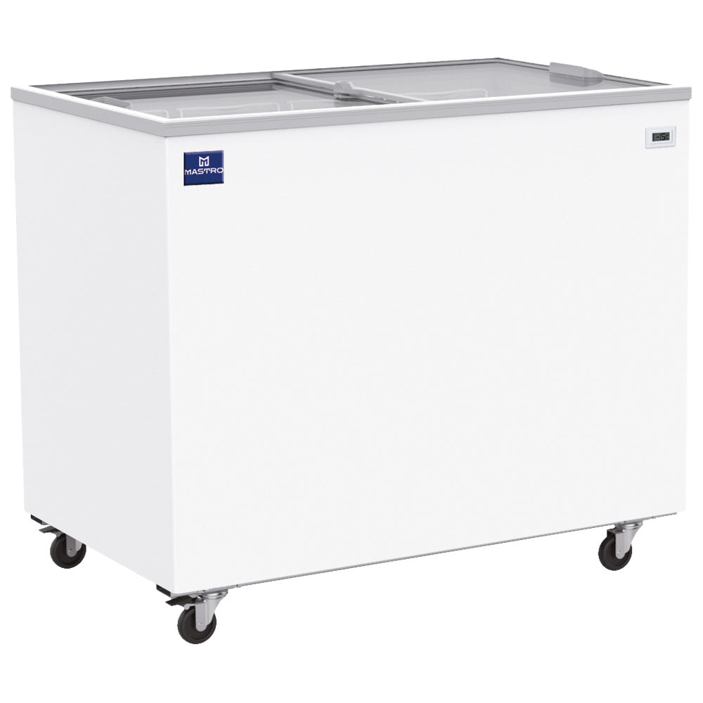 Tiefkühltruhe 314 (258) Liter mit Glas-Schiebedeckeln, -18°/-24°C — Virtus BCZ0009/S