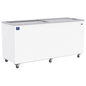 Tiefkühltruhe 582 (490) Liter mit Glas-Schiebedeckeln, -18°/-24°C — Virtus BCZ0012/S