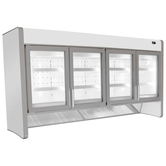 Tiefkühlaufsatz mit 4 Glastüren für BCZ0022, -16°/-24°C, 878 (554) Liter — Virtus BCZ0025