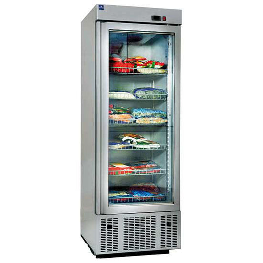 Kühlschrank 650 Liter mit 1 Glastür und 6 Rosten, -2°/+8°C — Virtus BFB0050 Restposten