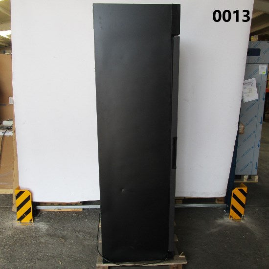 Getränkekühlvitrine 373 Liter mit Glastür und Werbedisplay, 5 Roste, +1°/+10°C, schwarz - BESCHÄDIGT — Virtus BFD0001/BLBE (Ansicht 5)
