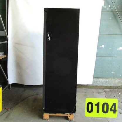Getränkekühlvitrine 373 Liter mit Glastür und 5 Roste, +1°/+10°C - Farbe schwarz - BESCHÄDIGT — Virtus BFD0020/SBLBE (Ansicht 5)