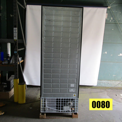 Getränkekühlvitrine 707 Liter mit Glastür und Werbedisplay, 5 Roste, +1°/+10°C, Schwarz - BESCHÄDIGT — Virtus BFD0023BE (Ansicht 4)