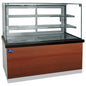 Konditorei-Theke mit 2 Regalböden und gerader Frontverglasung, Umluft, 0°/+8°C — Virtus BGB0301