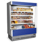 Wandkühlregal 1330 mm mit 4 Regalböden, +3°/+5°C - Molkereiprodukte — Virtus BHZ0006/T