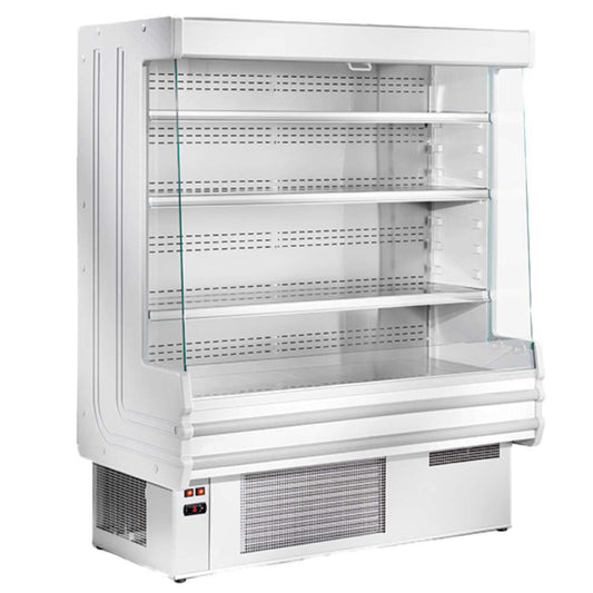 Wandkühlregal 1000 mm für Obst und Gemüse — Virtus BHZ0010/BR Restposten