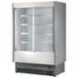 Wandkühlregal 1600 mm mit 4 Regalböden und Schiebetüren, +3°/+5°C - Molkereiprodukte — Virtus BHZ0091