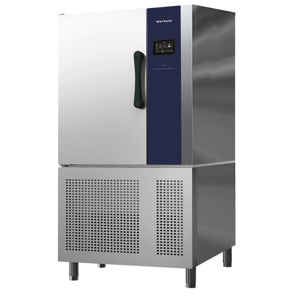 Schockfroster 10x GN 1/1 - 600x400 mm, +90°/-18°C — Virtus BKZ0034