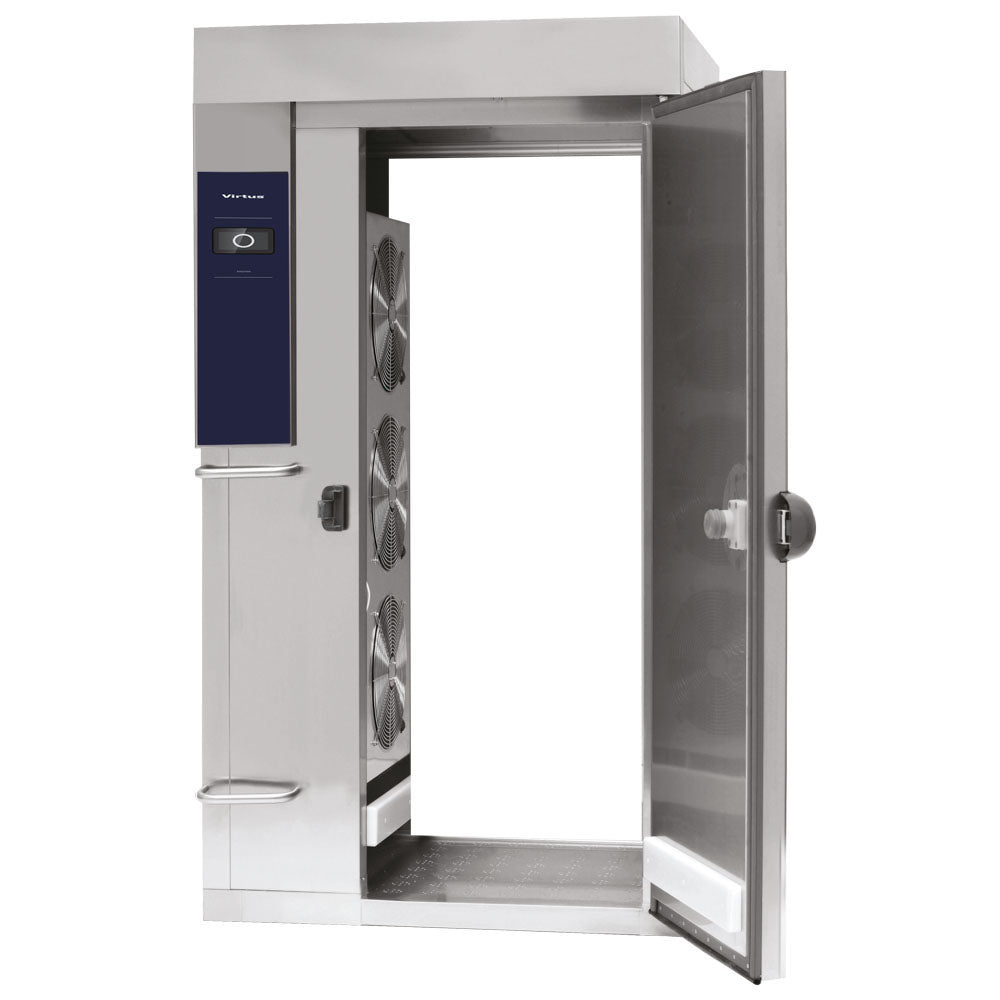 Durchschubschockfroster für Zentralkühlung 20x GN 2/1, +90°/-18°C — Virtus BKZ0039