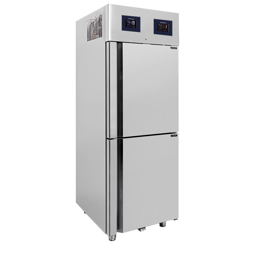 Kühlschrank 350+350 Liter aus Edelstahl GN 2/1, -2°/+8°C - WiFi — Virtus BMA0023/FN