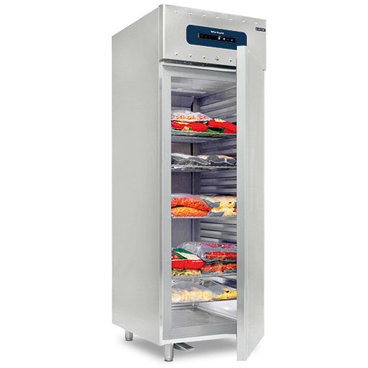 Kühlschrank 700 Liter aus Edelstahl für Fisch mit statischer Kühlung, 0°/+5°C — Virtus BMA0035 Restposten